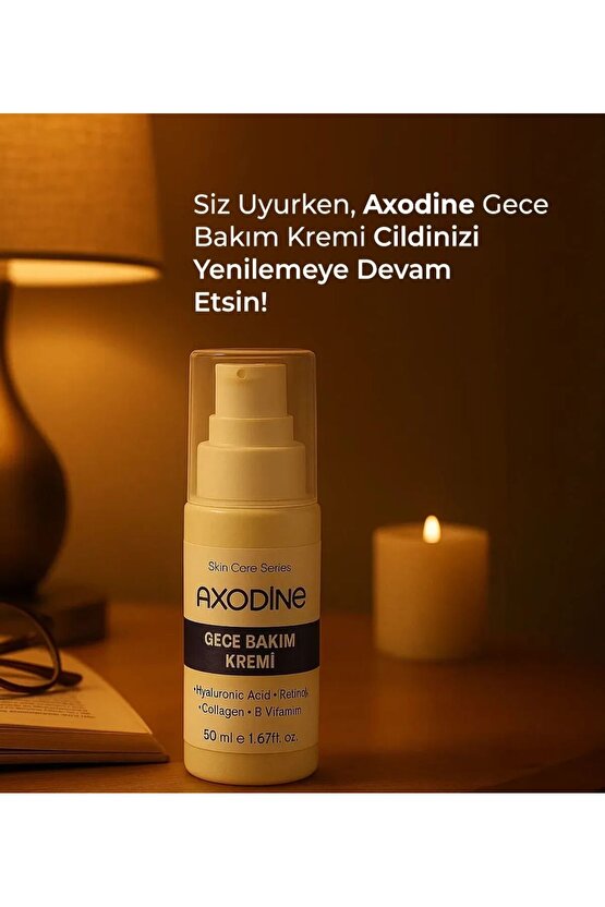 Kırışıklık Karşıtı Gece Bakım Kremi 50 ml - Retinol Içerikli -