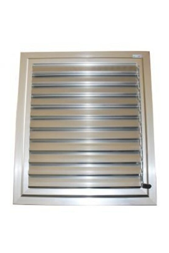 45*55 Parlak Alüminyum Menfez