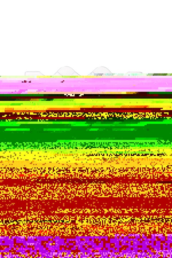 Unisex Bisiklet Yaka Baskılı Oversize T-Shirt - Beyaz