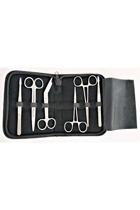 Cerrahi Paslanmaz Dikiş Pansuman Seti 6 Parça