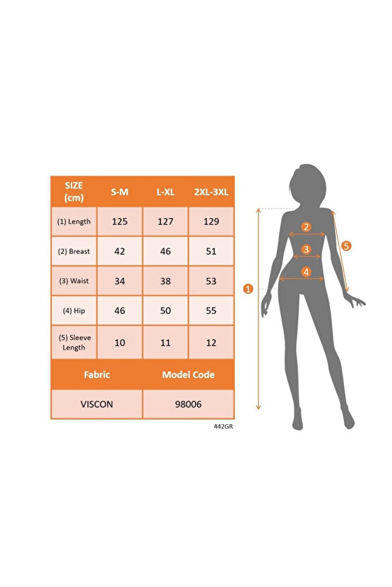 Kadın Kısa Kollu V Yakalı Belden Kuşaklı Maksi Boy Viskon Elbise