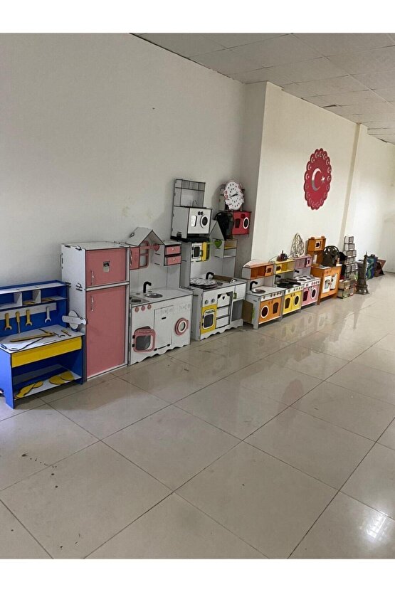 Ahşap Oyuncak Mutfak 6 Mm 100x80 Tüm Renklerde
