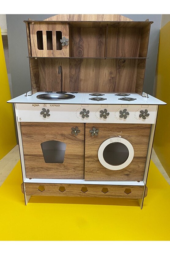 Oyuncak Mutfak, Ahşap Oyuncak Mutfak, Mutfak Seti Oyuncak