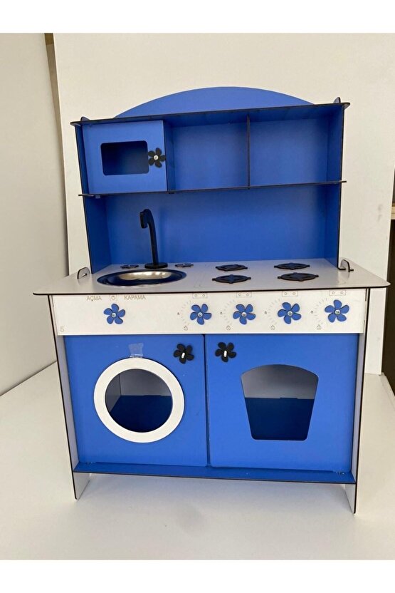 Oyuncak Mutfak, Ahşap Oyuncak Mutfak, Montessori Mutfak, Ahşap Oyuncak, Kız Çocuk Oyuncakları