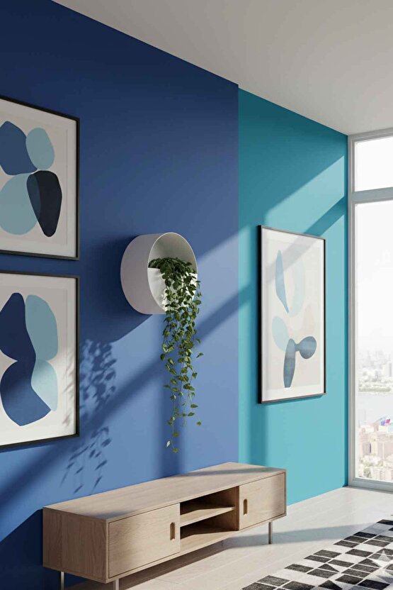 Aura Levitia Fiber Saksı - 30cm x 15cm Duvar Saksısı