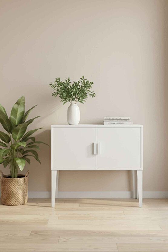 TerraGuard Çift Kapaklı Metal Dolap - 70x35x35cm (Ayaklar Dahil 65cm Yükseklik)