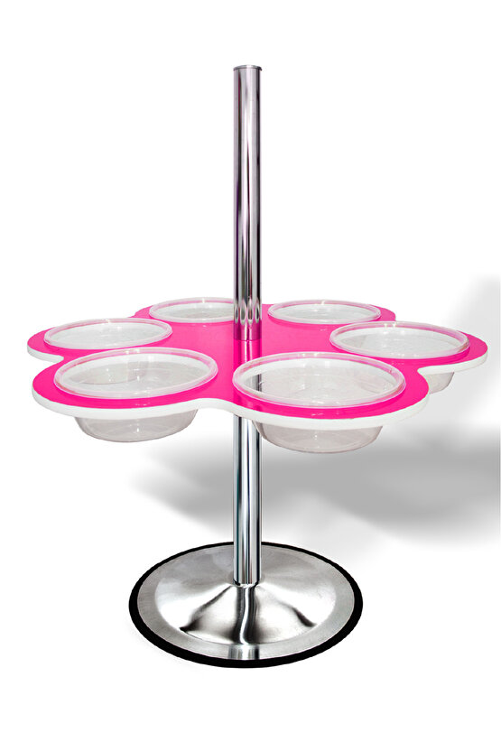 Kum Boyama Standı - Çocuklar Için Oyun Aktivite Kum Havuzu - Pembe