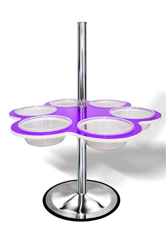 Kum Boyama Standı - Çocuklar Için Oyun Aktivite Kum Havuzu - Mor