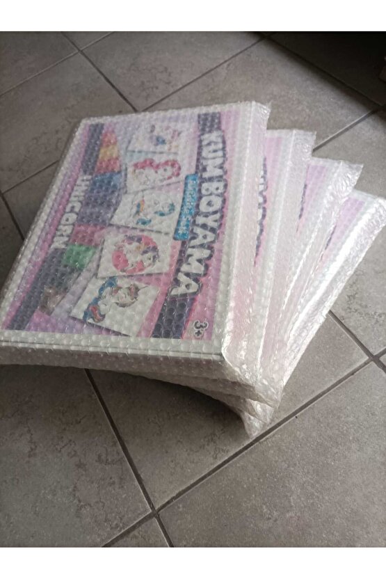 Unicornlar | Kum Boyama Aktivite Seti 5li Kutulu Paket