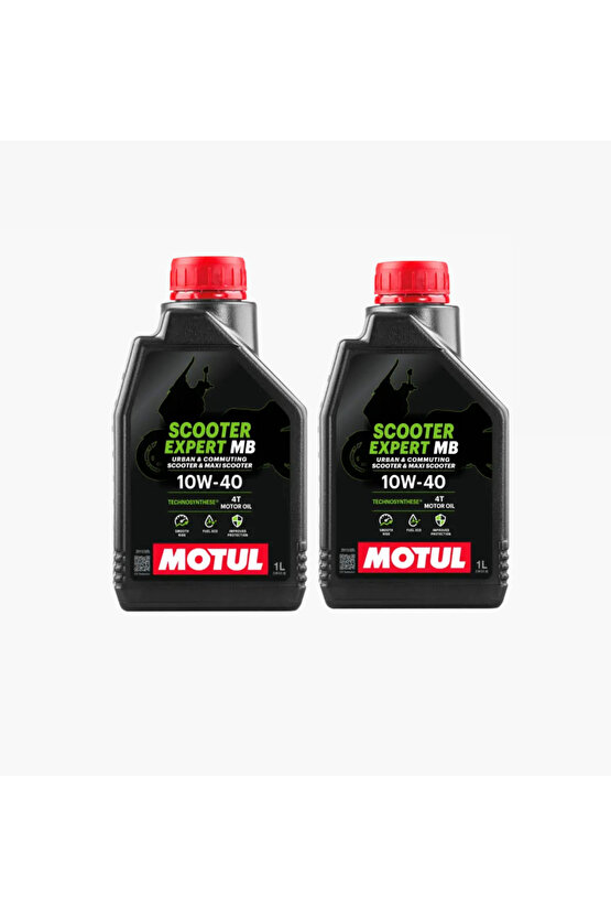 Scooter Expert 10w-40 4 T Mb Motosiklet Motor Yağı Güncel Ürün 2025 Üretim 2 Adet