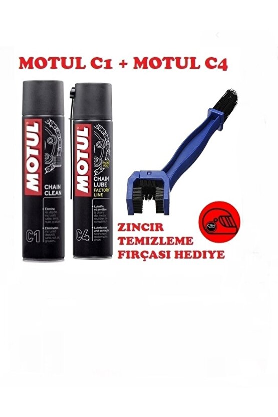 C1-c4-fırça Racing Zincir Temizleme Ve Yağlama Seti 2