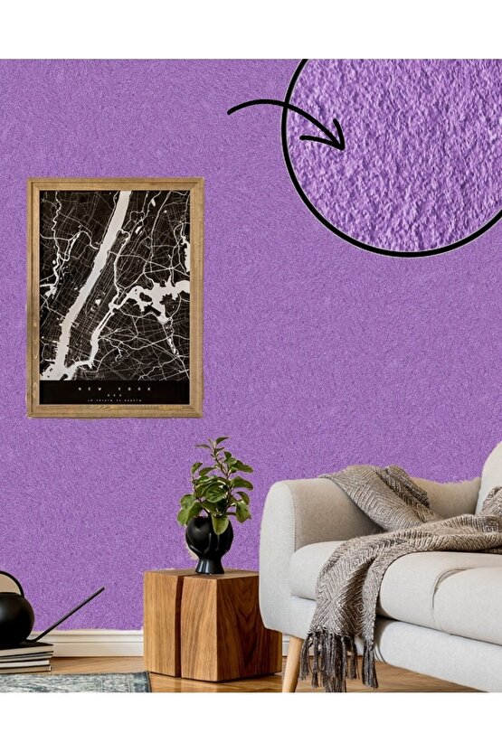 LUXURY SERİSİ LUXİZO-008 PURPLE - 5 m2 - Organik Yalıtım Sıvası