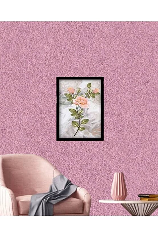 Organik Ipek Sıva - Izo-006-yr - 2 mt2- Dekoratif Ses & Isı & Nem Yalıtım Sıvası