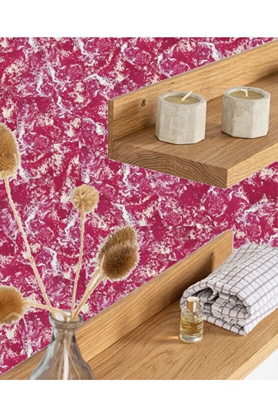 Organik Ipek Sıva - Dekoratif Yalıtım Sıvası - Ses & Isı & Nem Yalıtımı - Izo-031 - 6 M2 bordo