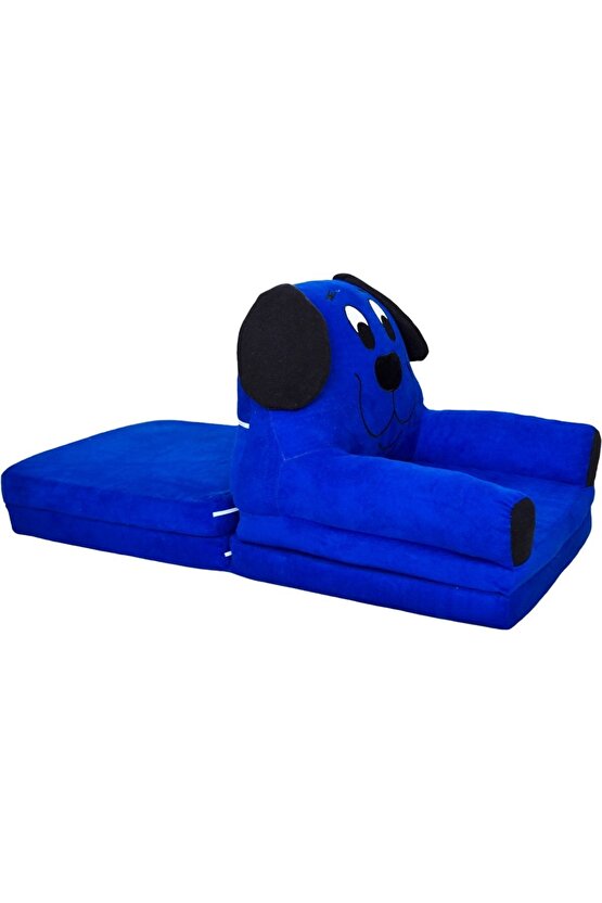 ÇOCUK-BEBEK KOLTUĞU SANDALYE PORTATİF YATAK PUF-DİK DURUŞ MİNDERİ KÖPEK FİGÜRLÜ BEBEK ÇOCUK KOLTUĞU