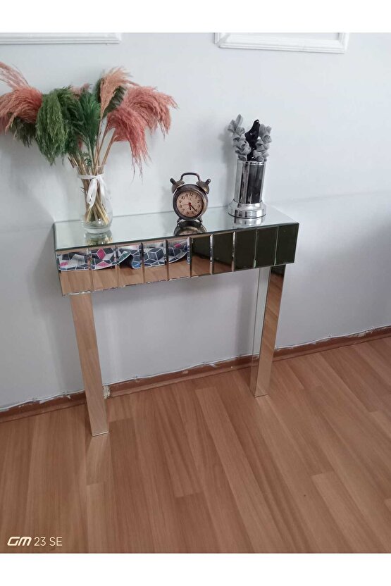 DEKORATİF DRESUAR  AYNA KAPLAMALI KONSOL