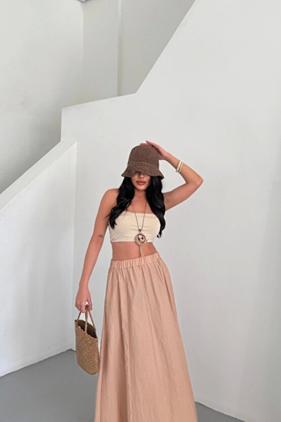 ETEK ŞANEL BOY SOFT KUMAŞ - Bej