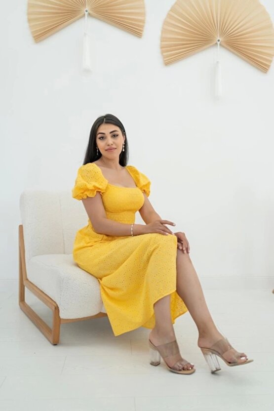 arı Tokalı Fisto Elbise