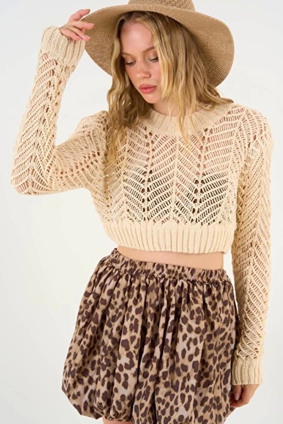 eopar Balon Etek  eopar Açık Kahve