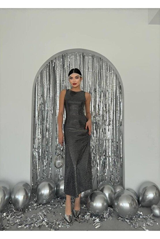 Vara Pul Payet Elbise