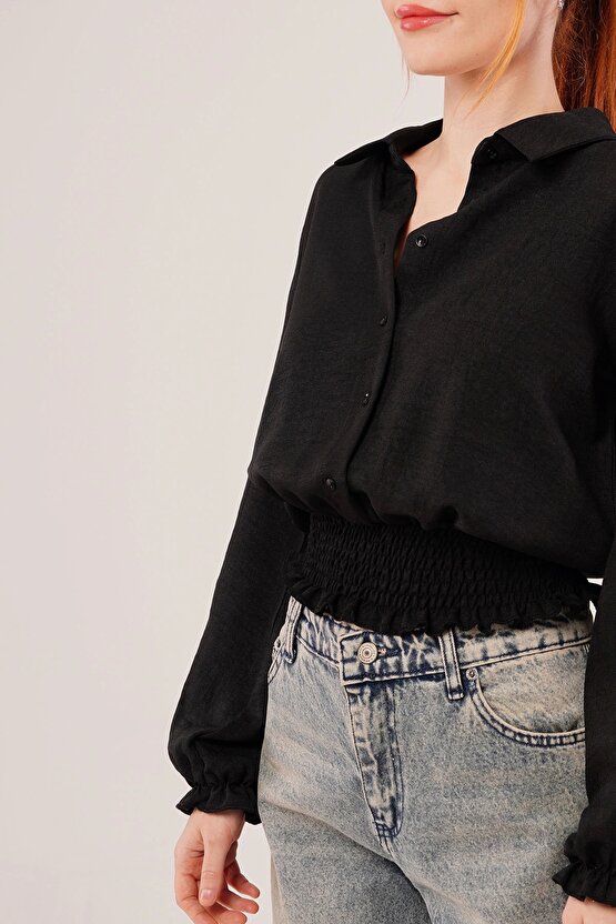 Bel Ve Bilek astikli iyah Bluz