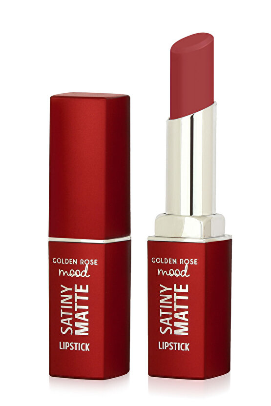 Mood Lip Combo Set - Dudak Kalemi No:11 -Satiny Ruj No:04 -Dudak Parlatıcısı No:206