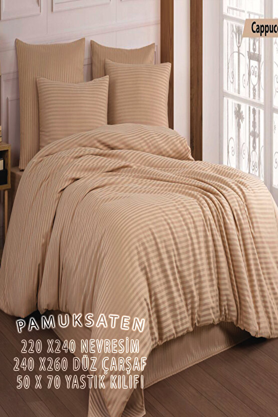 Cotton Shine PAMUK SATEN NEVRESİM TAKIMI