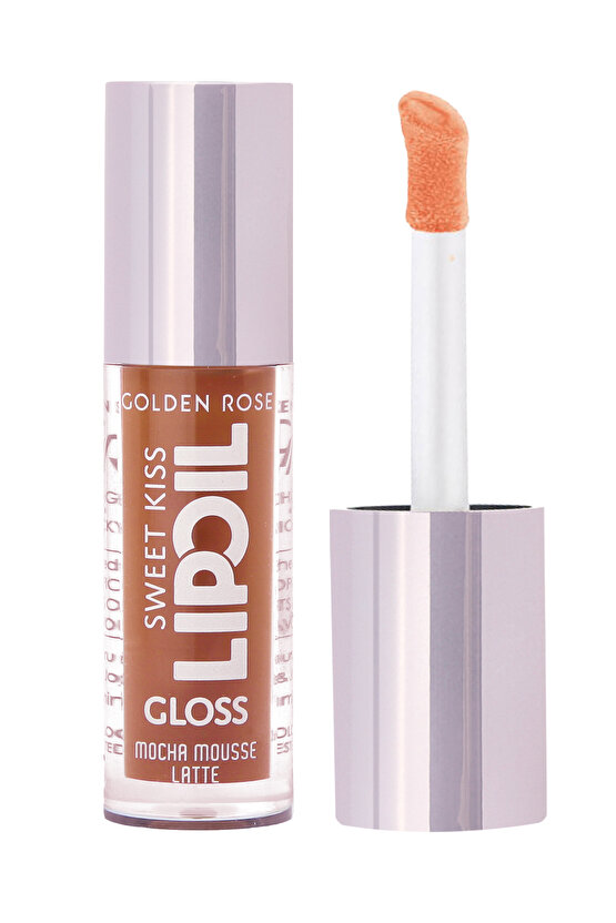 Sweet Kiss Lip Oil Gloss No:05 Dudak Parlatıcı Yağ Fındık, Gül & Jojoba Yağlı 4,7 ml