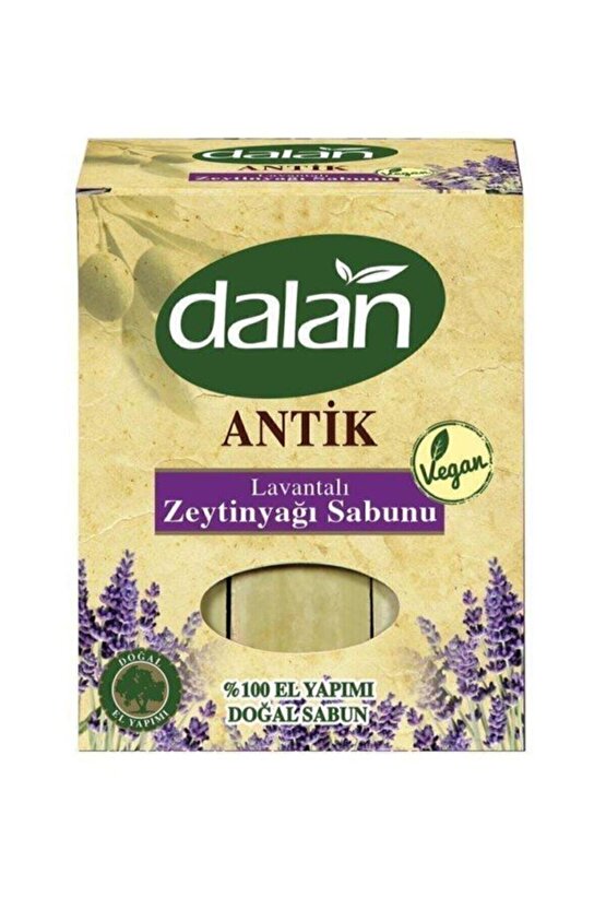 Antik Lavantalı Zeytinyağı El Yapımı Doğal Sabun 150 g x 6 Adet = 900 g