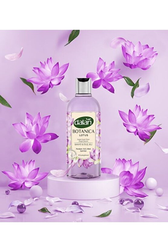 BOTANİCA DUŞ JELİ 500ML LOTUS 2 ADET