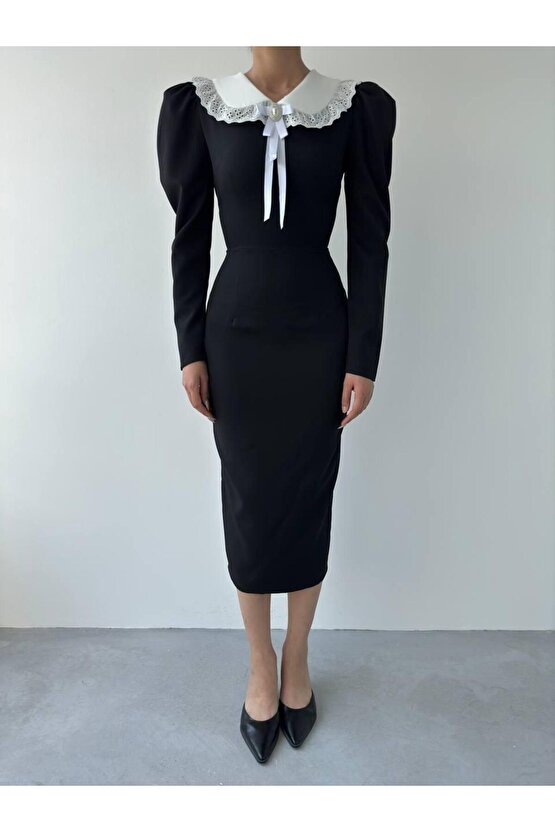 Coventry Yakalı Elbise