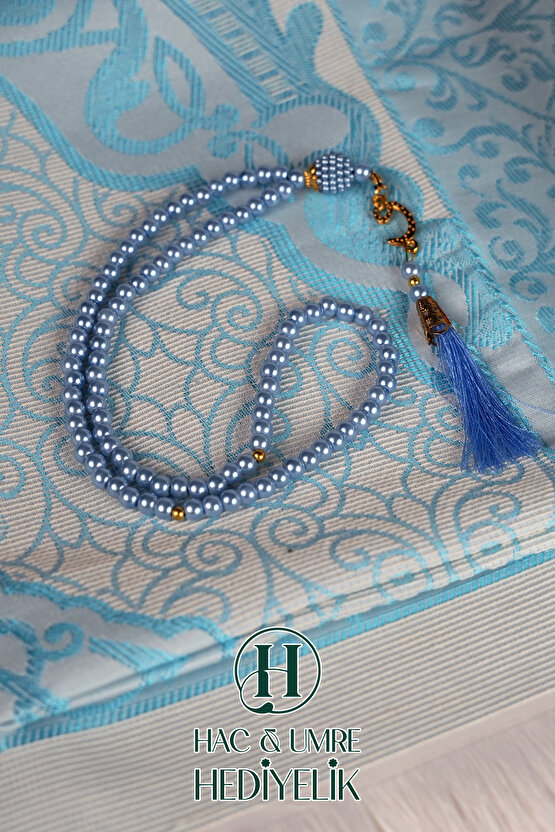 Seccade Tesbih Seti | Seccade Seti | Hediyelik Seccade | Hac Umre Hediyesi | Umre Dönüşü Hediye