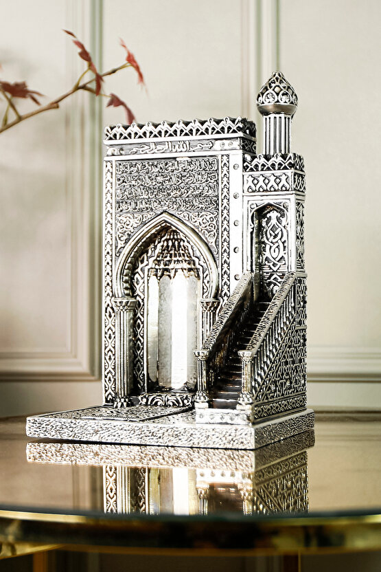 BİBLO HEDİYELİK OBJE MİHRAP MİNBER LÜKS DEKORATİF SÜS