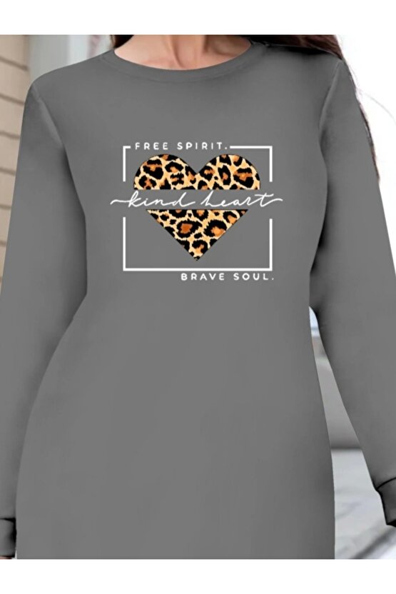 Kadın Uzun Kollu Bisiklet Yaka Desenli Viskon Iki Iplik Bluz