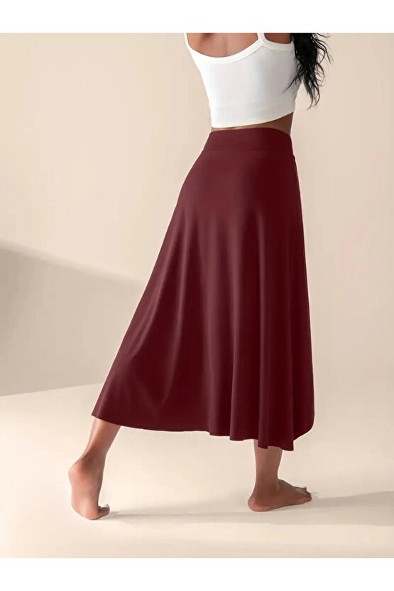 Kadın Cep Detay Taytlı Sandy Etek