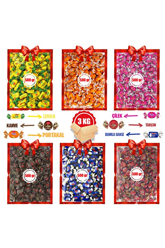 Bayram Şekeri Tofy 6 X 500 Gr Bayram Kolisi