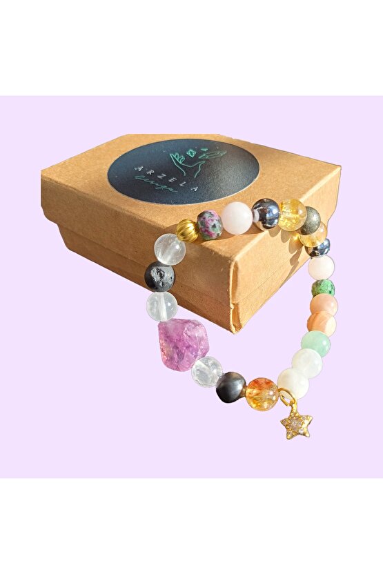 Doğal Taş  KARMA BILEKLIK YASAM YOLCULUĞU