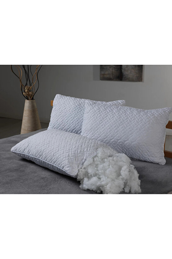 HOTEL Yastık Kapitoneli Boncuk Elyaflı Yastık