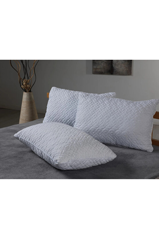 HOTEL Yastık Kapitoneli Boncuk Elyaflı Yastık