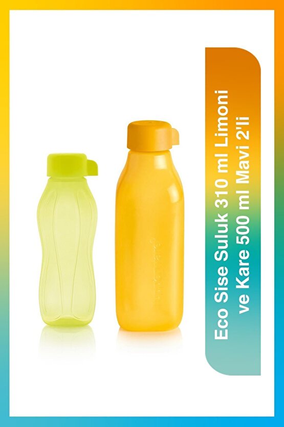 Eco Sise Suluk 310 Ml Limoni Ve Kare 500 Ml Turuncu 2li