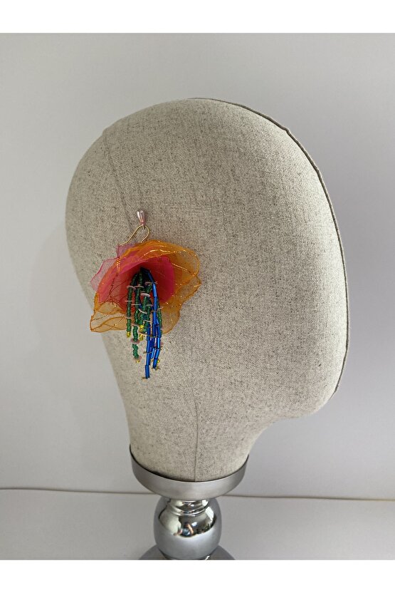 Best Of Cemil İpekçi Defile Tasarım Küpe Seti 9