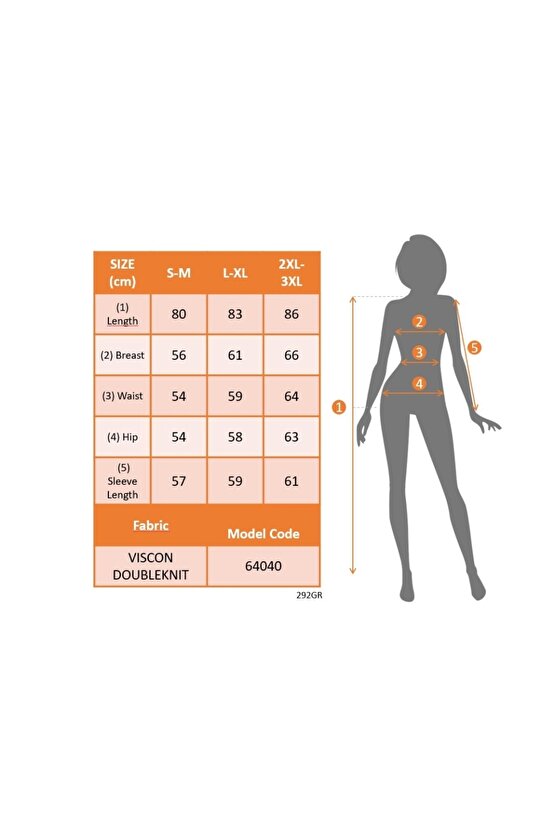 Kadın Uzun Kollu Bisiklet Yaka Kalp Desenli Viskon Iki Iplik Bluz