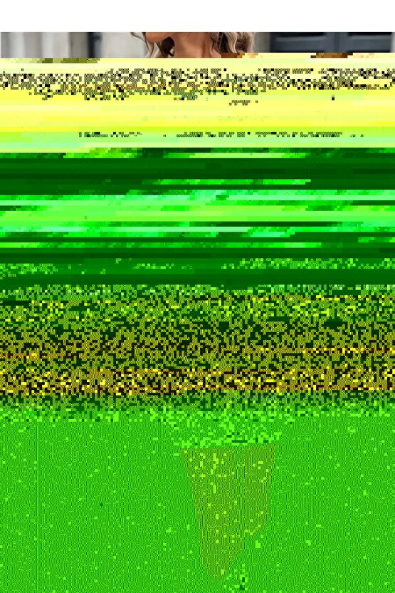 Kadın Uzun Kollu Bisiklet Yaka Viskon Iki Iplik Elbise