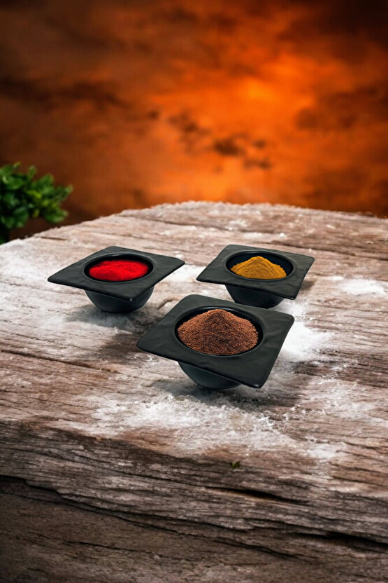 Livelli Porselen Çerezlik Reçellik Sosluk Kase 9cm 3 Adet