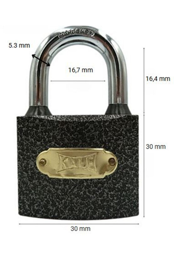 Asma Kilit Döküm 30 Mm