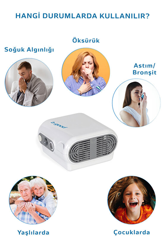 Kompresörlü Nebulizatör