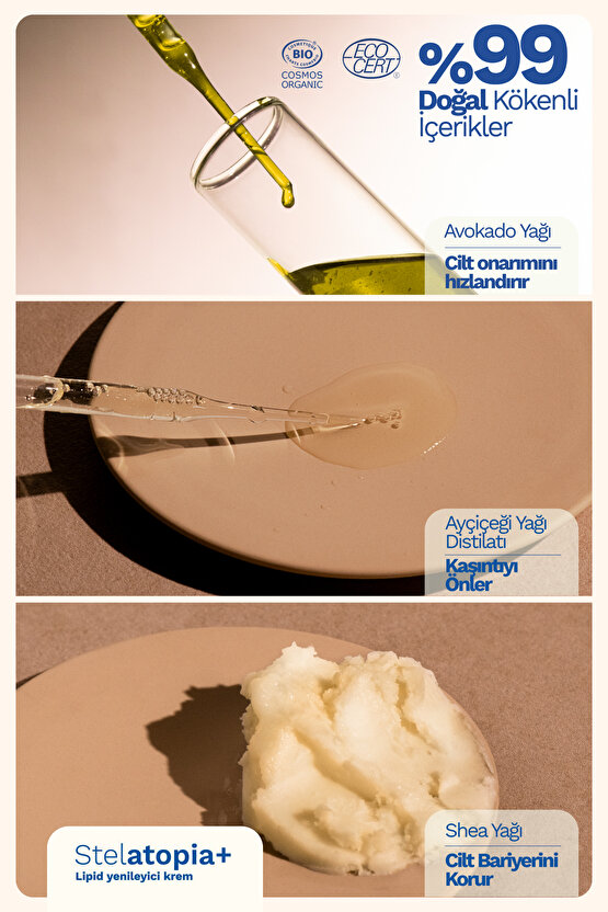 Stelatopia Cilt Bariyeri Yenileyici - Rahatlatıcı Krem 300ml