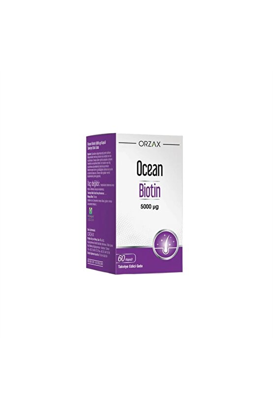Ocean Biotin 60 Kapsül