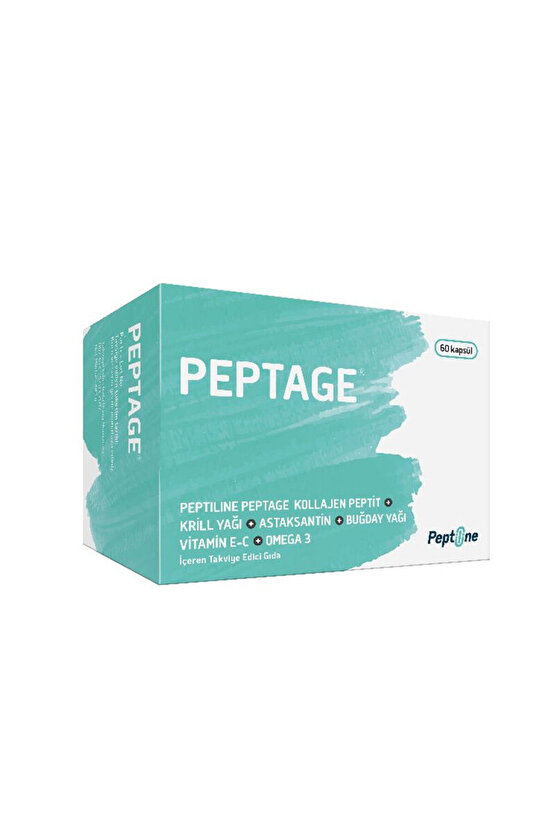 Peptage Takviye Edici Gıda 60 Kapsül