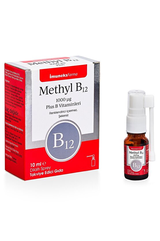 İmuneks Farma B12 Sprey x 2 Adet